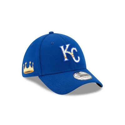 Kansas City Royals Gorra | New Era MLB Batting Practice 39thirty Stretch Fit Cap Mexico - Azules